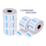 Kit 5 Rolos Gola Higiênica Barbeiro Neck Paper Capa Protetor