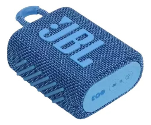 Caixa De Som Jbl Go3 Bluetooth Portatil Azul Eco (original)