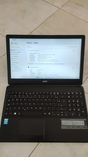 Notebook Acer Aspire E1-572 Core I3-4°ger / 4 Gb / Ssd 240