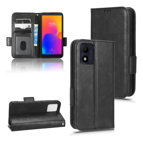 Funda Para Alcatel 1b 2022 Cartera Con Soporte De Con Tapa