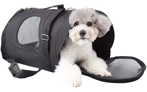 Bolso Transporte De Viaje Plegable Para Perros Y Gatos L