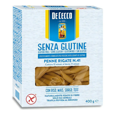 Fideos De Cecco Penne Rigate Nº 41 Sin Tacc 400 Gr | MercadoLibre