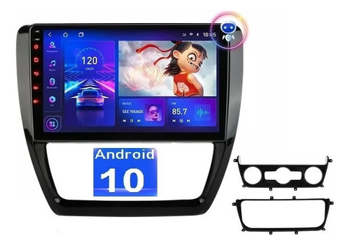 Estéreo Android Vw Jetta 2011-2018 Gps Usb Bt Wifi 16 Gb