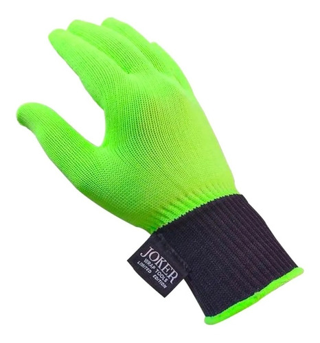 Luva Profissional Envelopamento Insulfilm Joker Fluor Lemon