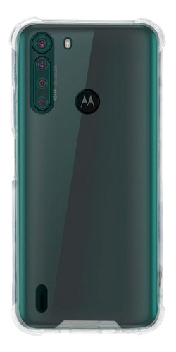 Funda Para Moto Motorola Protector Rudo Transparente Case