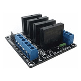 Modulo Rele 4 Canales 5v Estado Solido 250v - 2a Arduino