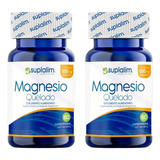 Pack 2 Magnesio Quelado 500mg 60 Comprimidos - Suplalim