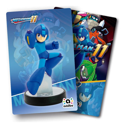 Tarjeta Nfc Amiibo Megaman 11