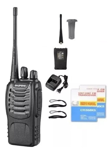 Radio Walkie Talkie Baofeng Bf-888s Uhf X1 Bateria 2800m Ah