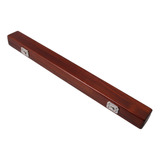 Estuche Conductor De Orquesta Madera Roja 46 Cm De Longitud