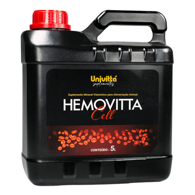 Suplemento Para Cavalos Hemovitta Cell - 5 Litros