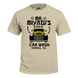 Playera Grapics Miyagi Car Wash Karate Kid Retro Pelicula