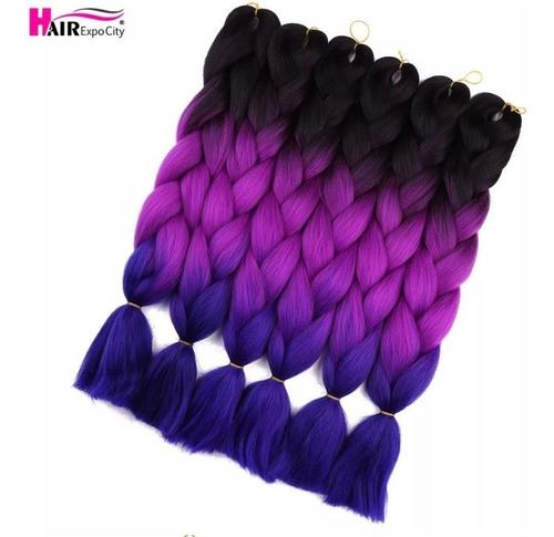 Extensiones 100% De Kanekalon Para Trenzas Africanas