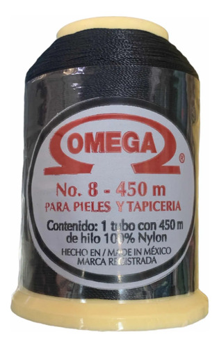 Hilo Omega Nylon No, 8   Carrete Con 450 Metros | MercadoLibre