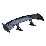 Mini Universal Car Spoiler Wing Uso General Fibra De Carbon