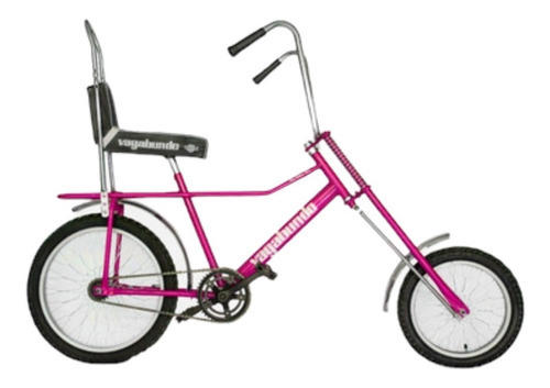 Bicicleta Vagabundo Clasica Mybikemx Magenta Personalizada