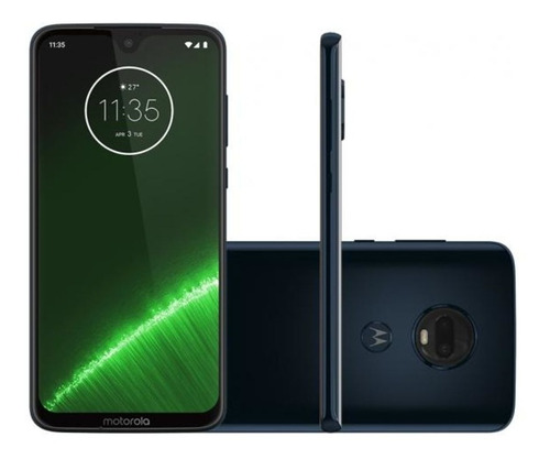 Celular Motorola Moto G7 Plus 64gb - Azul