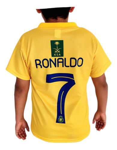 Playera De Ronaldo Al-nassr.jersey De Local.