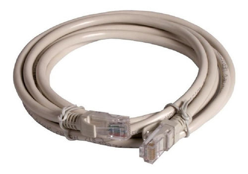 Cable De Red 2mt Cat. 5e  Patch Cord Utp Directo Internet Pc