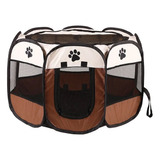 Corral Plegable Grande Para Mascotas Perros Y Gatos