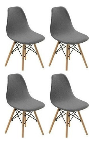 Fundas Impermeables Para Sillas Eames De 4 Piezas [u]