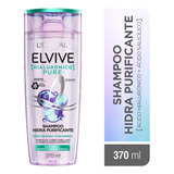 Shampoo L'oreal Paris Elvive Hialurónico Pure  370 Ml