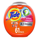 Detergente Tide Pods Plus Downy 4 En 1, 61 Unidades