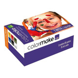 Pintura Facial Colormake Tinta Liquida Kids 6 Und 15 Ml Novo