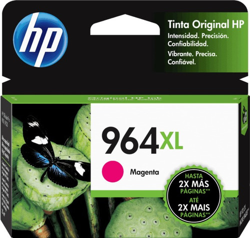 Cartucho Hp 964xl Original 3ja55al Magenta