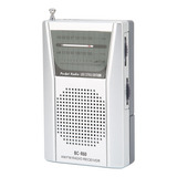 Radio Portátil Transistor Am Fm Bocina 5w Funciona Con Pila