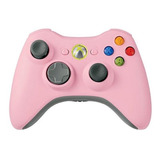 Control Joystick Inalámbrico Microsoft Xbox Mando Wireless Xbox 360 Pink