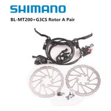 Shimano Mt200 Brake Bike Mtb Juego Frenos Disco Hidráu