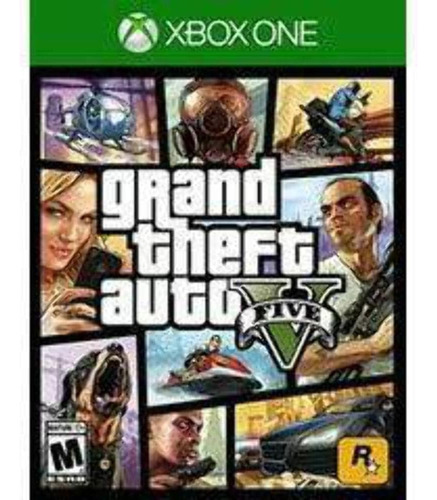 Grand Theft Auto V Gta 5 Xbox One Mídia Física Original Xone