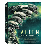 Alien Coleccion Completa  8xbd25 Latino + Extras