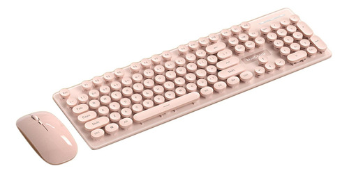 Combo De Teclado Y Ratón Inalámbrico, 104 Teclas, 3 Niveles,