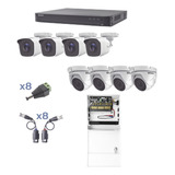 Kit Videovigilancia 1080p 8 Canales Full Hd