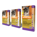 Advocate Gatos 4 Kg A 8 Kg Antipulgas 5 Pipeta Envio Imediat