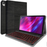 Funda Soporte Negra Teclado Para Lenovo Tab P11 Plus