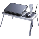 Mesa Suporte P/ Notebook C/ Cooler E Conexão Usb  Dobrável 