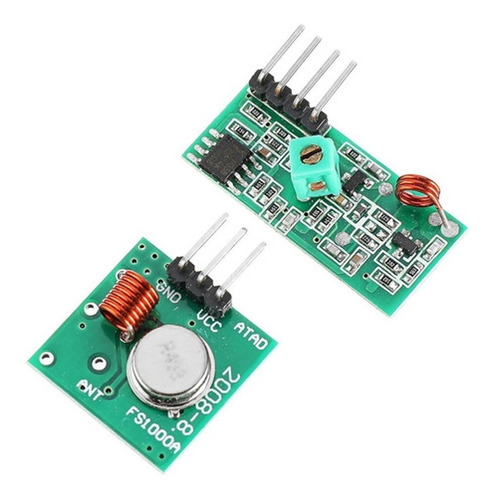 15 X Módulo Rf Transmissor Receptor 433mhz Am Arduino Rx Tx