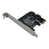 Placa Pcie To 2 Sata Iii | 6gb/s | Pci-express X1 | Nisuta