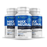 Kit 3x Max Neural 3x60 Cps Fosfatidilserina Inositol Floral