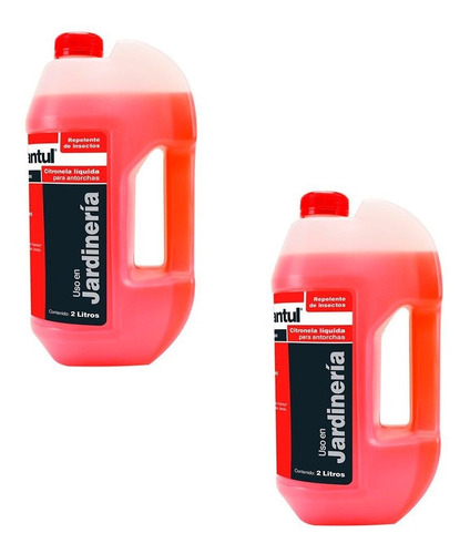 Aceite Liquido Antorcha 2 Pz Citronela Repelente Insectos 2l