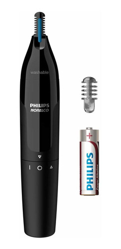 Philips Norelco Recortador De Nariz 000 Nt605/60, Negro