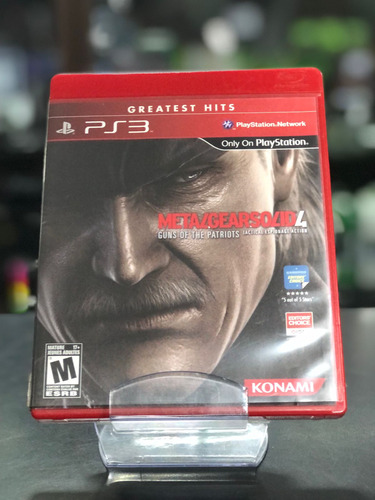 Metal Gear Solid 4 Greatest Hits Ps3 Midia Física