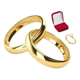 Par De Alianças Fina 4mm + Solitário Casamento Tungstênio