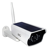 Cámara Ip Solar Wifi 2mp Full 1080p Audio Exterior Nube 128g