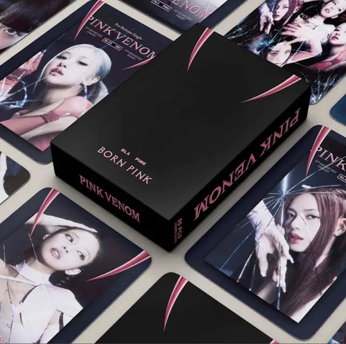 Set 55 Photocards / Lomo Card Black Pink Born Pink K-pop