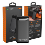 Power Bank Batería Portátil U-volt 20000mah Carga Rápida 18w