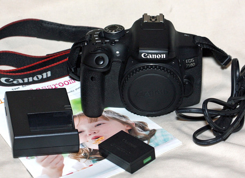 Canon Eos T6i 750d Body Exelente Opcion + Lente